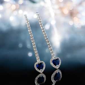 Orecchini tennis in argento