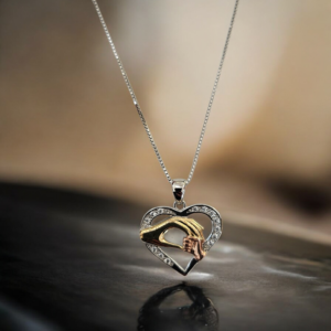 Collana " cuore festa della mamma "