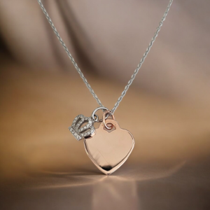Collana " cuore " in argento