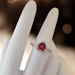 Anello " cuore " in argento