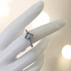 Anello " fiore " in argento