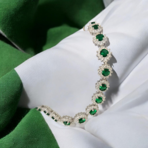 Bracciale "tennis " in argento