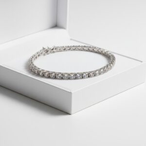 Bracciale " tennis" in argento