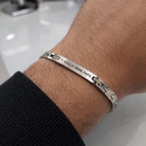 Bracciale uomo " festa del papà "