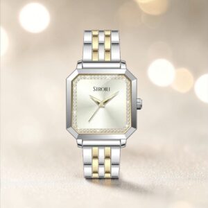 Orologio "Stroili" in acciaio bicolore