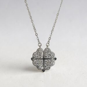 Collana "Quadrifoglio 4 cuori"