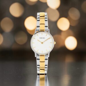 Orologio "Stroili" in acciaio bicolore