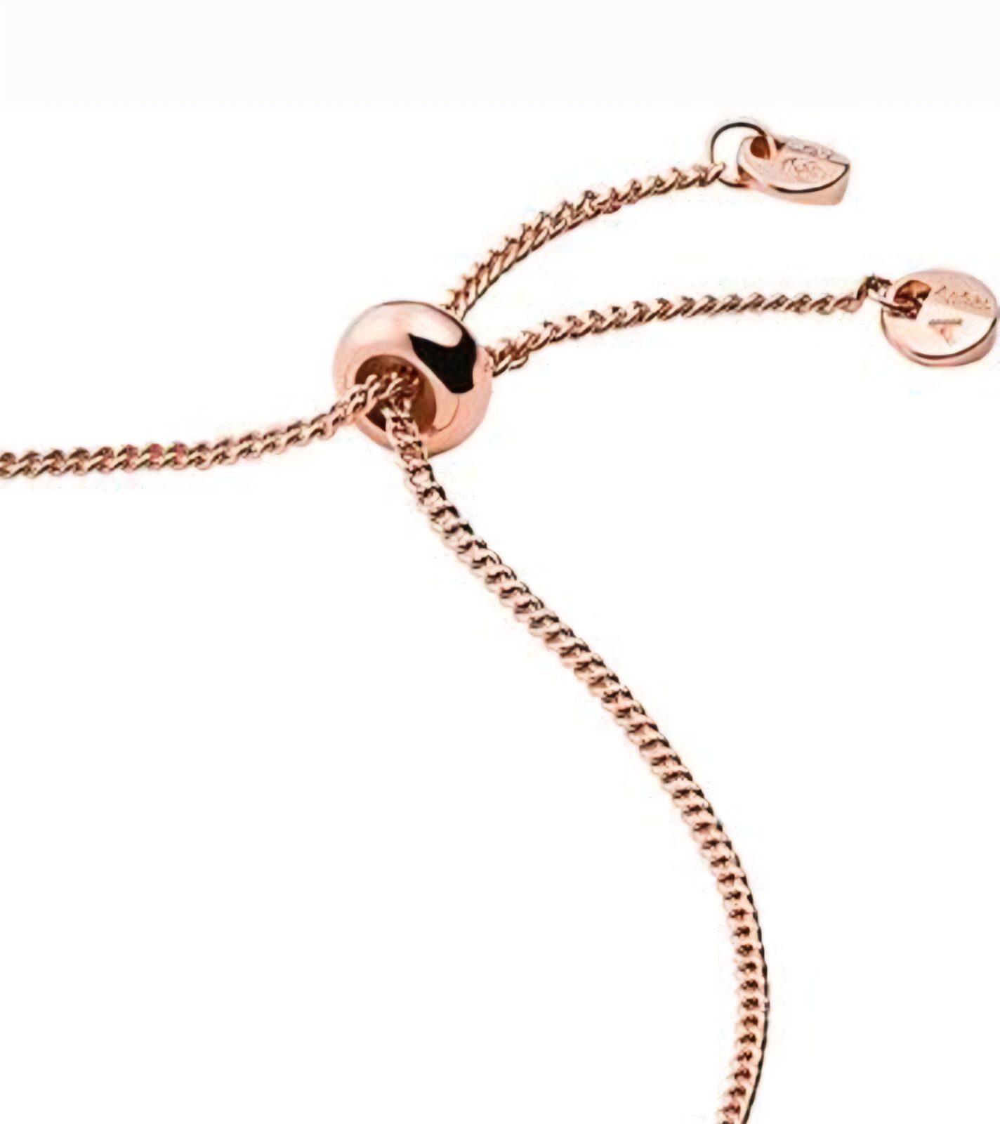 Bracciale da Donna in Argento 925 Rose Gold con Pavé di Zirconi – Stile Minimal Chic - immagine 3