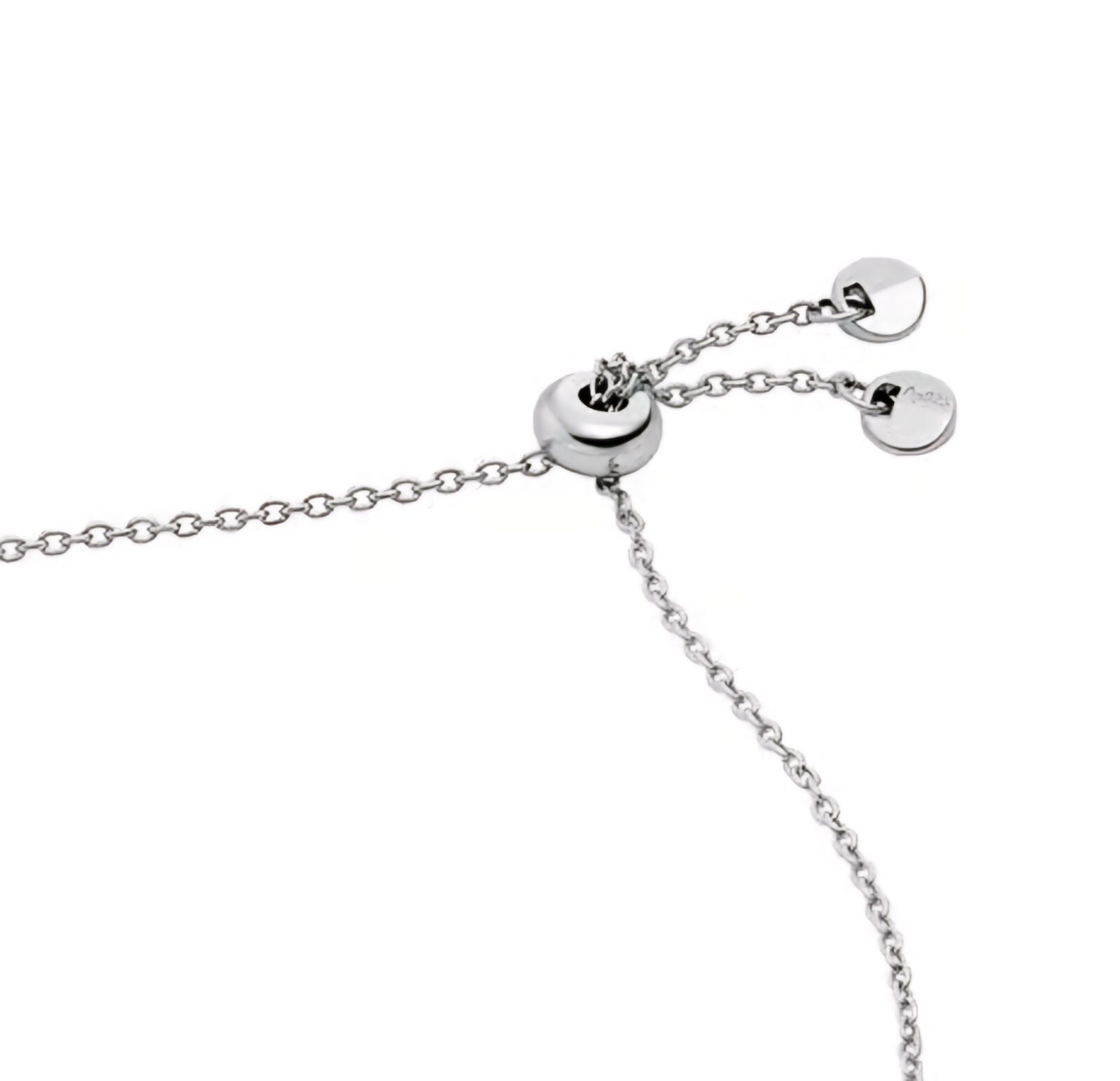 Bracciale Michael Kors in argento rodiato Minimal Chic - immagine 3